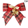 thumbnail image 2 of SPRING PARK 6Pcs Butterfly Bow Pendant Christmas Bows Tie New Year Gift Bows Ornaments Christmas Tree Decorations for Home Noel Bowknot Crafts Wedding Bow Decorations, 2 of 7
