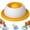 Yellow, variant on Dog Lick Bowl Lick Sphere for Dogs Dog Licking Bowl Slow Feeder Dog Bowl for Liquid Treats Anxiety Relief Bowl with Rotating Ball Blue