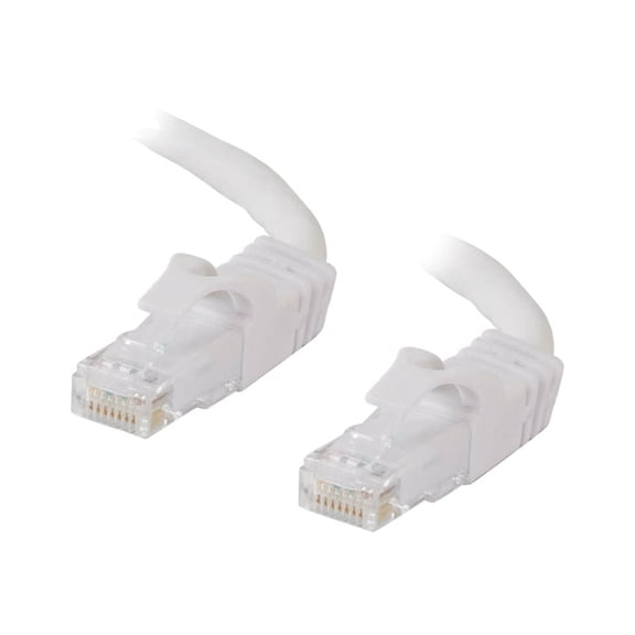 C2G 10m Cat6 550 MHz Snagless Patch Cable, White