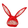 thumbnail image 1 of KAKOWELY 1 gorro divertido de conejo de Pascua, novedoso gorro para disfraz de carnaval o cosplay., 1 of 5