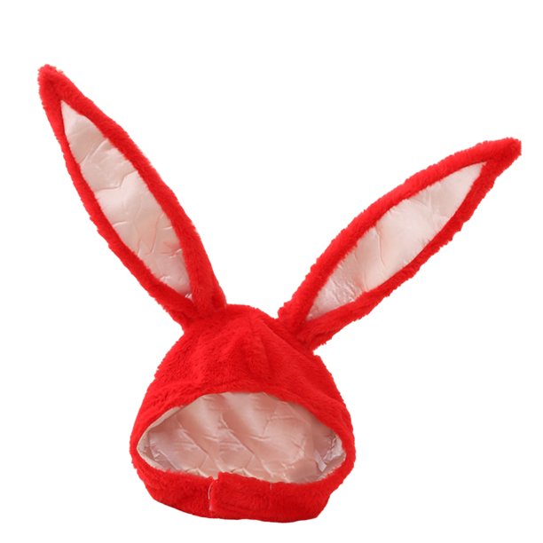KAKOWELY 1 gorro divertido de conejo de Pascua, novedoso gorro para disfraz de carnaval o cosplay.