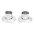 thumbnail image 3 of Chapetones Para Llave Rugo Metal Plata 6.3X3.5 Cm 2 Pz, 3 of 3