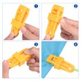 thumbnail image 4 of Unique Bargains 7mm Snap Serrer Coulissant Verrouillage Poignée Store Pince Bâche Clips Jaune 24 Pack, 4 of 5