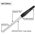 thumbnail image 2 of 4pack Metal Nail Files, Professional Nail Files for Natural Nails, Double Sided Sapphire Grit for Shaping Styling Gel and Acrylic Nails, 2 of 5