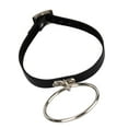 thumbnail image 5 of PU Leather Choker Necklace Belt Choker for Men Women's Jewelry, 5 of 6