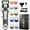 B, variant on Metal Hair Clipper with Replaceable Comb for Salon Precision Styling