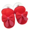 thumbnail image 1 of Newborn Baby Girls Cotton Shoes Infant Boys Non-slip Soft Sole Shoes,Slippers Stay on Sock Soft Shoes with Grippers Winter Warm First Walkers Crib Shoes, 1 of 6