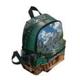 thumbnail image 2 of FORMRS School Backpack with Front Zippered Pocket 12" Student Travel Daypack, Lake, 2 of 6