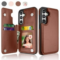 For Samsung Galaxy S23 FE 5G Case, Takfox Galaxy S23 FE 5G Wallet Case, PU Leather Credit Card Holder Slots Kickstand Magnetic Flip Cover,for Galaxy S23 Fan Edition 5G/SM-S711, Brown