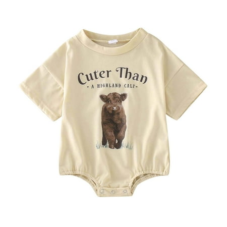 

Pimfylm Comfy Baby-boys Variety Onesies Bodysuits Beige 12-18 Months