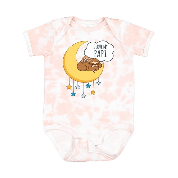 Inktastic I Love My Papi Boys or Girls Baby Bodysuit
