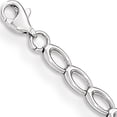 thumbnail image 3 of 14K White Gold Polished Open Link Bracelet (7.5 X 4) Made In Turkey fb1414-7.5, 3 of 5