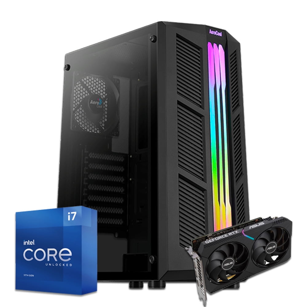 Pc Gamer Intel Core I7- 11700K - Rtx 3060 12Gb - Ram 16 Gb - Ssd 500 Gb M.2 - Wifi - Windows 11 Pro - Aerocool Prime