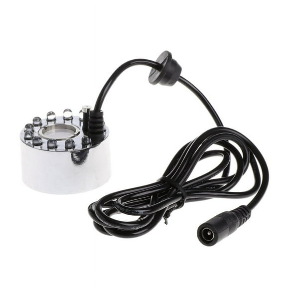 Mini Mist Maker 12 LED Light Fountain Foggers Perfect for Halloween Christmas