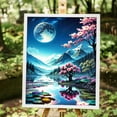 thumbnail image 6 of JYLMOOD Paint by Numbers Kit for Adults Beginner, Easy DIY Oil Painting Kits On Canvas for Gift Home Wall Decor 16x20 Inch - Moon Mountain, 6 of 6