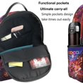 thumbnail image 4 of 14.5in Co-C Backpack Lightweight Women Backpack Large Capacity Portable Outdoor Travel Backpack Laptop Bag, 4 of 5