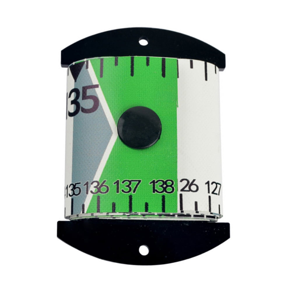 Accurate Fish Measuring Ruler PVC Carp Fishing Measurement Tape 9FR Green 