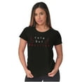 thumbnail image 4 of Funny Sarcastic Cute But Devilish Womens Slim Fit Graphic Tee Brisco Brands S, 4 of 5