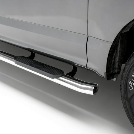 ARIES 20-C Ranger Crew Cab 4in Polished Stainless Steel Oval Side Bars Fits select: 2019-2023 FORD RANGER