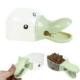 thumbnail image 2 of 1 Plastic Rice Scoop Sealing Clip Clearance! 2 in 1 Pet Shaped Feeding Shovel for Dog Cat Package Seal Clip Cute Small Spoon, 2 of 9
