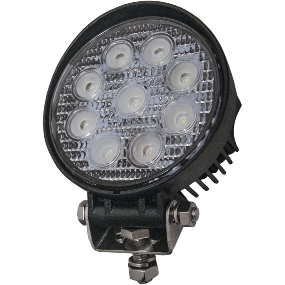 4" Round LED Tractor Work Light 8 Diode 4411 Replacement Work Lamp