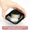 thumbnail image 3 of FeBohao 2 PCS Cosmetic Shrapnel Bag Sturdy Makeup Toiletry Bags Change Vegan Leather Flat Small Organizer Trendy Mom for Kit Simple Handbags Preppy Necessities Vacation Personal Kids, 3 of 5