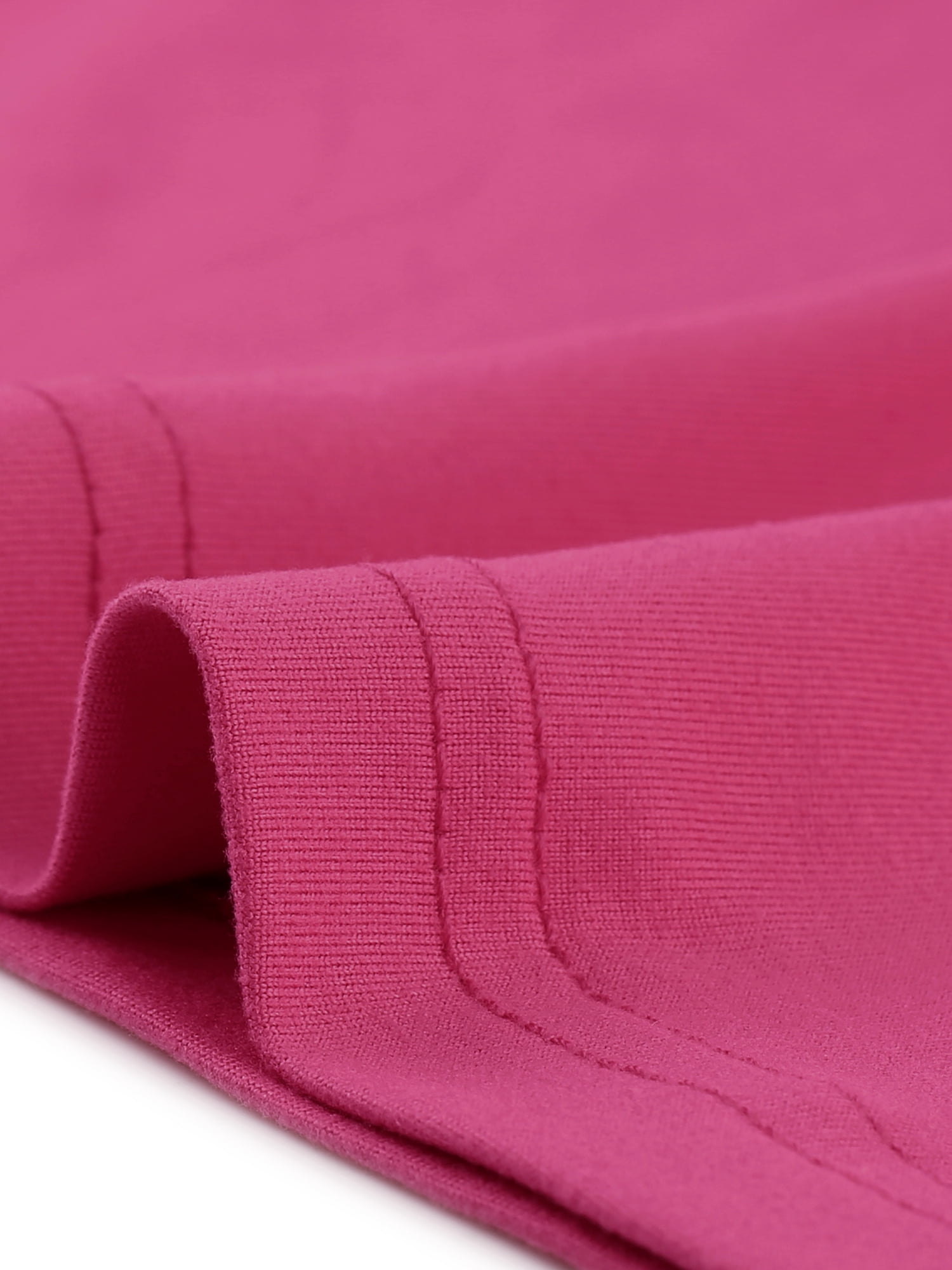Women's Plus Tops One Shoulder Short Sleeve Ruched Basic Blouses Summer Tee Tops 2X Hot Pink