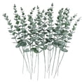thumbnail image 4 of HAMPPLIES Real Touch Eucalyptus Stems Dark Green 24Pcs 15X1.8In, 4 of 8