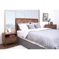 thumbnail image 4 of Piero Chevron Queen Headboard - Monterey Brown, 4 of 8