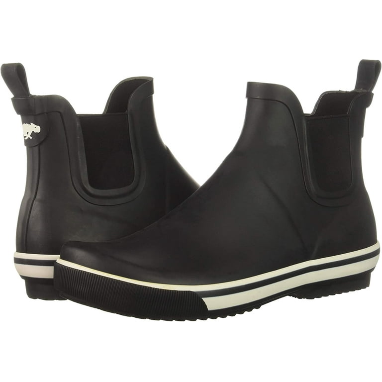 Rocket Dog Rainbow Women's Chelsea Rain Boots Color: Black Size: