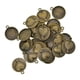 thumbnail image 4 of 30 Piezas de Colgantes de Metal de Bronce Perfecl Configuración de Bisel, 4 of 8