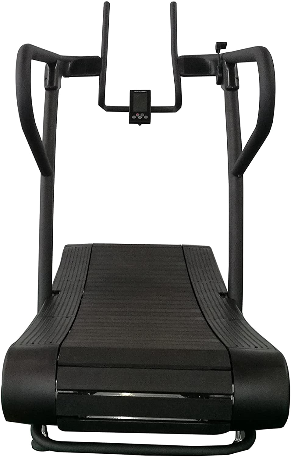 IN10CT Manual Curved Exercise Treadmill, Black and Yellow, 400 lb