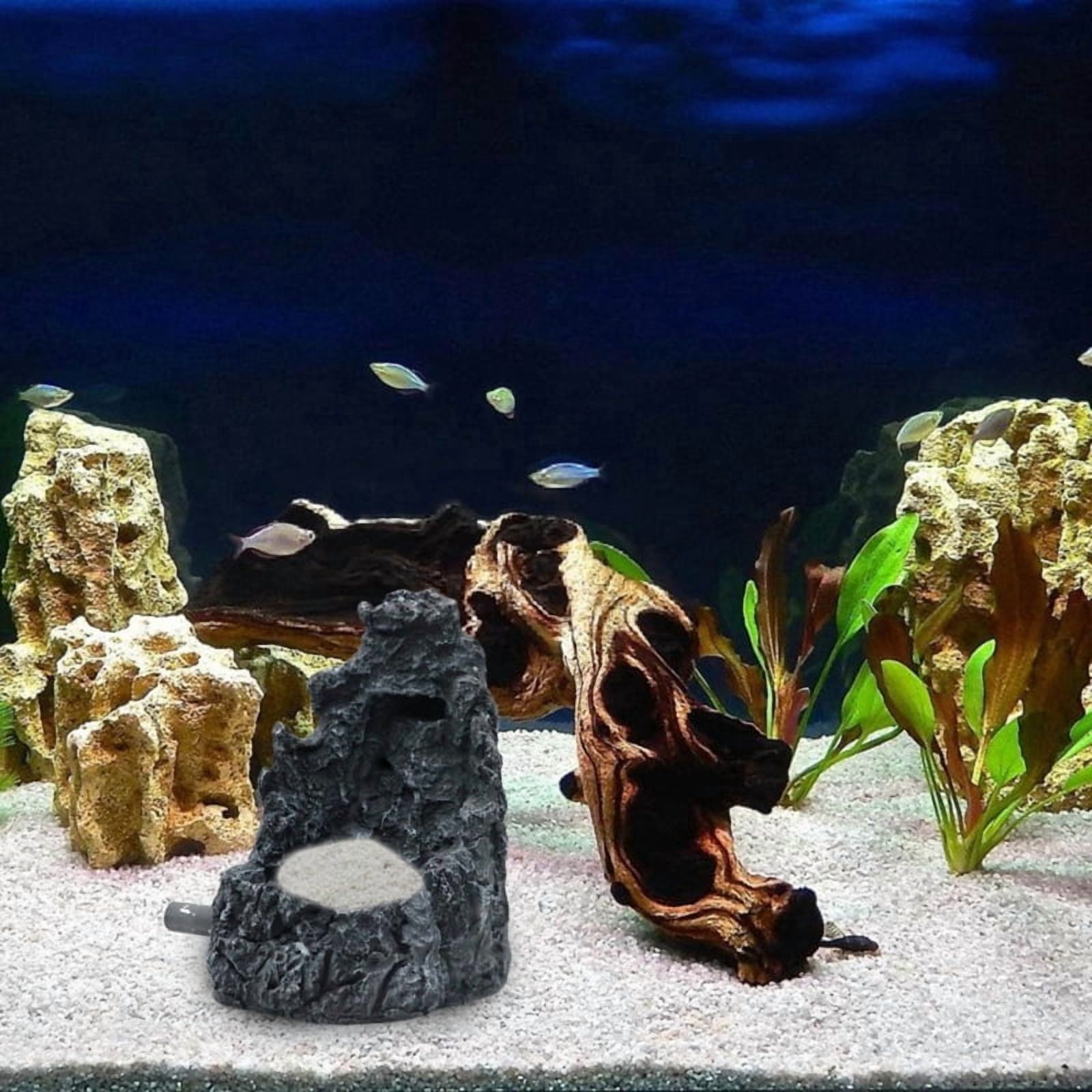 With Dynamic Sandfall Feature Resins Aquariums Decoration Easy to Install
