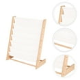 thumbnail image 3 of 1Pc Wood Floor Bookshelf Multi-layer Storage Rack Simple Office Newspaper Rack, 3 of 8