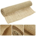 thumbnail image 4 of 1 Rouleau Chemin de Table en Toile de Jute Rustique pour Mariage, 4 of 8