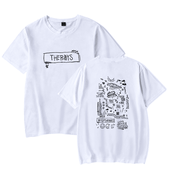 The Boys Merch T-shirt Sick Scrawl Tee Fashion Men Women t shirt Sweatshirt Summer Casual Short Sleeve T-shirts
