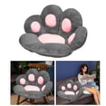 thumbnail image 4 of Cómoda almohada de pata, cojín de asiento de , alfombra interior de sofá perezoso relleno Gris Zulema  Cojín de dibujos animados, 4 of 8