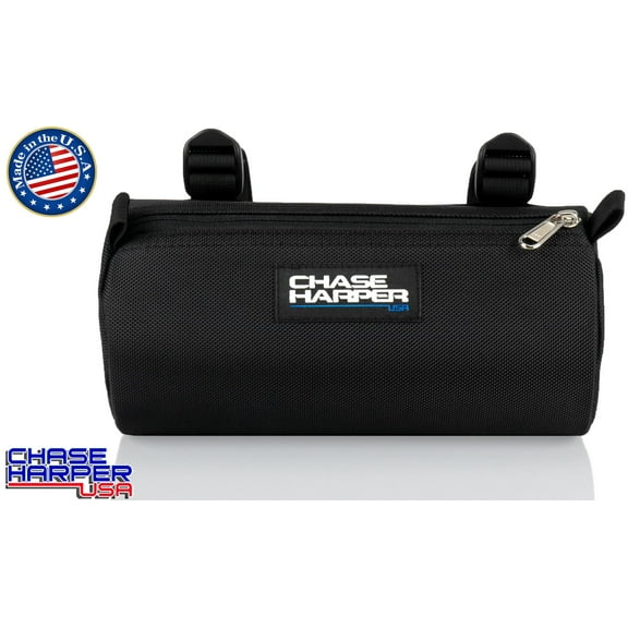 Chase Harper USA 10300 Bicycle Barrel Bag - 3.5 Liters - Universal Fit - Black