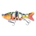 thumbnail image 1 of Hameçon de Poisson 3D de Simulation Forme de Poisson Réaliste Fournitures de Pêche pour Lac Rivière pour Amateurs de Pêche Débutants, 1 of 2