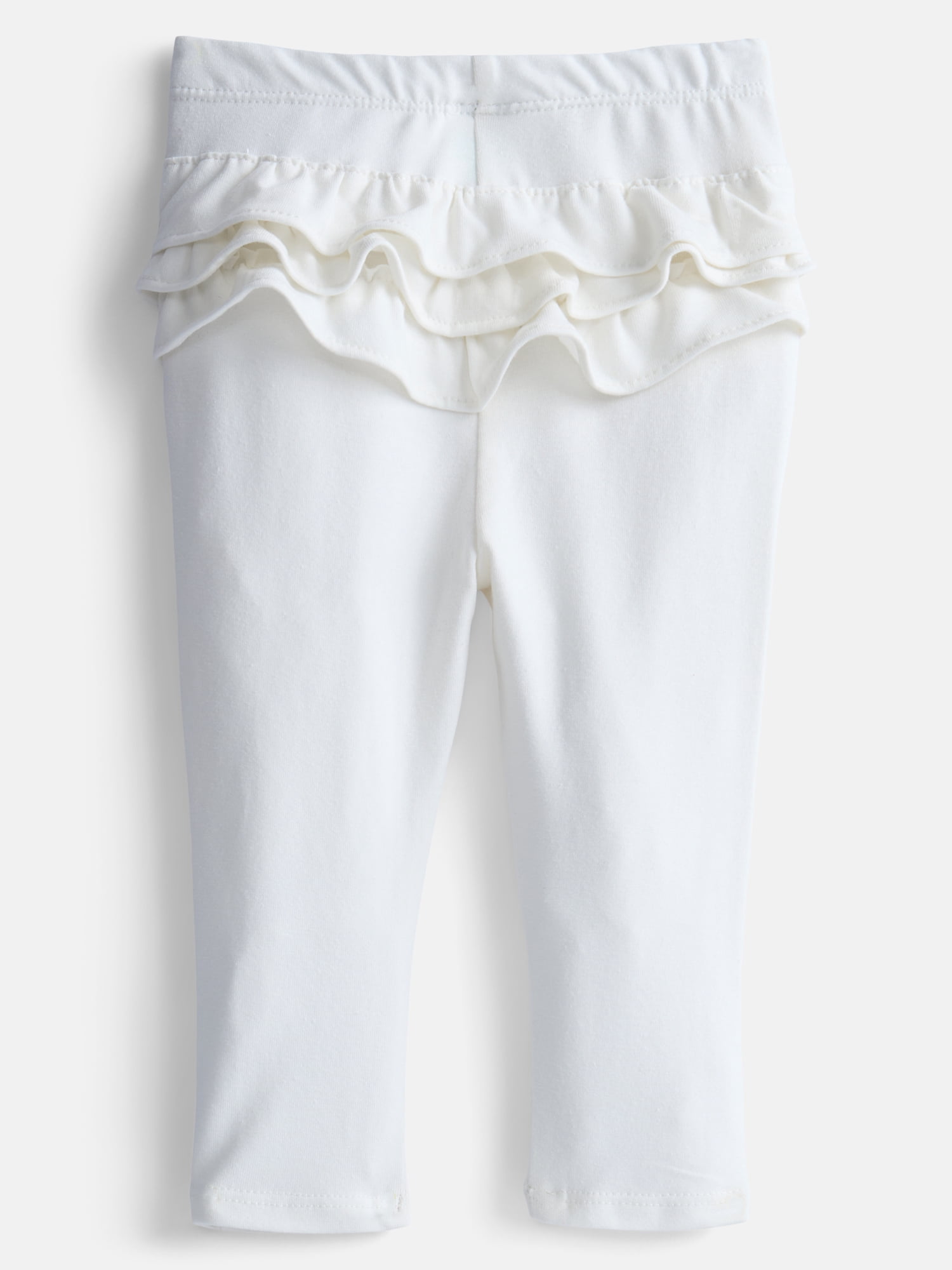 Wonder Nation Baby Girls Ruffle Leggings, Sizes 0-24M