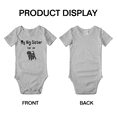 thumbnail image 3 of My Big Sister Is A Affenpinscher Dog Funny Baby Bodysuit Boy Girl Unisex, 3 of 5