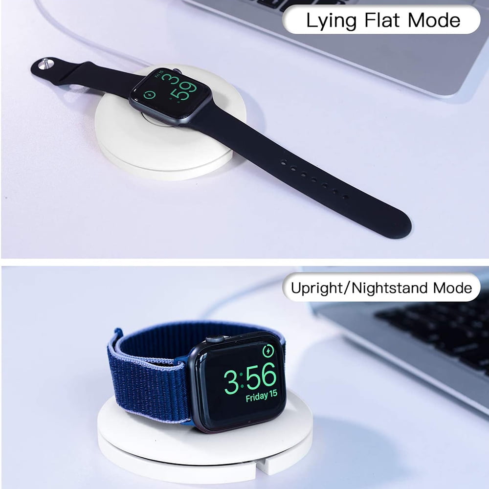 Hotelus Pzoz Charger Stand Compatible For Apple Watch Portable Charging Station Cable Management Dock Holder Organizer For Iwatch With Band Series 6