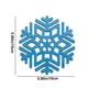thumbnail image 3 of Snowflake Dining Table Mats Heat Insulating Mats Geometric Snowflake Mats Bowl Mats Kitchen Hollow Out Saucer, 3 of 6