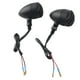 thumbnail image 1 of 2Pcs Motorcycle Retro Rear Turn Signal Lights Indicator Full Metal Plated Tail Brake Lamp, 1 of 9