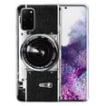 thumbnail image 1 of FINCIBO Soft TPU Clear Case Slim Protective Cover for Samsung Galaxy S20+ Plus 6.7" 2020, Retro Vintage Camera Zoom, 1 of 4