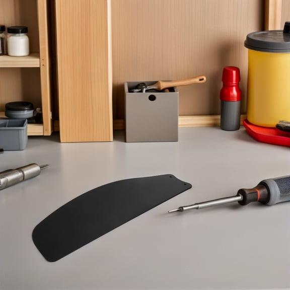 OUNONA Modern Black Ceiling Fan Blades Plastic Quiet Efficiency Design Replacement