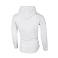 thumbnail image 4 of LoyisViDion Men'S Slim Round Neck Long-Sleeved T-Shirt Zipper Bottoming Shirt T-Shirt White 14(XXXL), 4 of 5