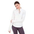 thumbnail image 3 of Reebok Women's and Women's Plus On-the-Go 1/2 Zip Top, Sizes XS-4X, 3 of 7