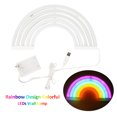 thumbnail image 4 of Rainbow Design Neon Colorful LED Lámpara de pared Luz nocturna con, 4 of 8