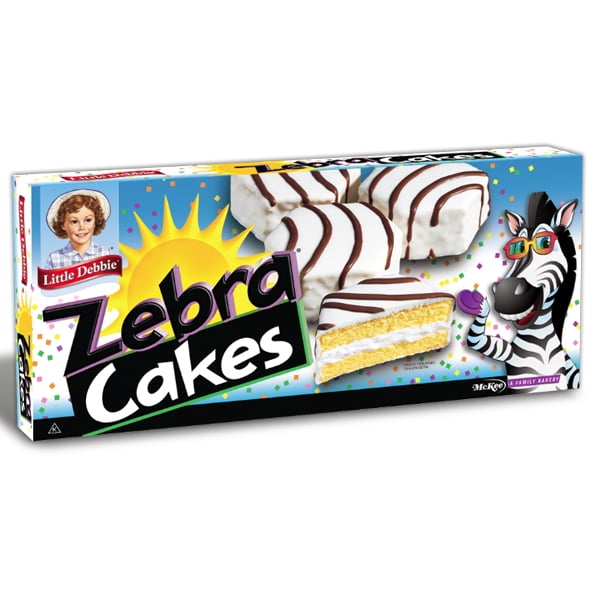 Little Debbie Zebra Cakes 13 oz Boxes Pack of 2 Little Debbie Zebra Cakes 13 oz Boxes Pack of 2
